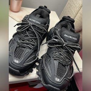 Balenciaga Track Runners All Black